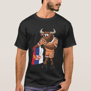 Serbien-Fanbull T-Shirt