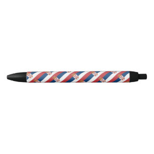 Serbien Flag Ballpoint Pen Kugelschreiber