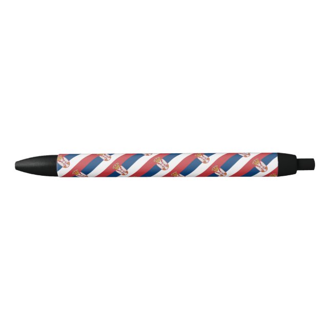 Serbien Flag Ballpoint Pen Kugelschreiber (Vorderseite)