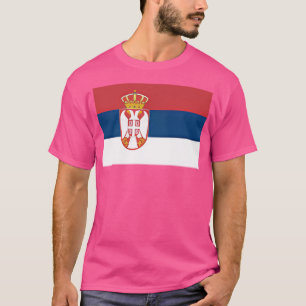 Serbien Flagge Cool serbische Flaggen Jebiga Souve T-Shirt