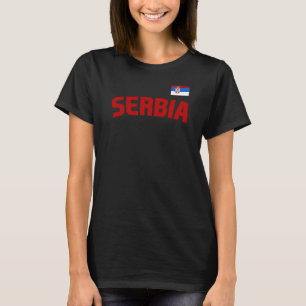 Serbien Flaggenstaat Serbien - Stolzes internation T-Shirt