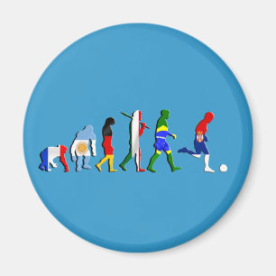 Serbien-Fußball Magnet