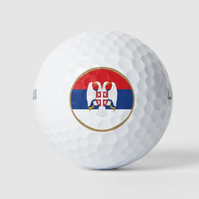 Serbien Golfball (Vorderseite)