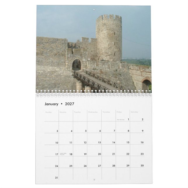 Serbien-Kalender - 2015 Kalender (Jan 2027)