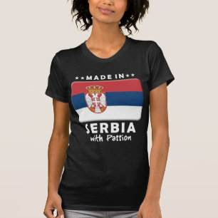 Serbien-Leidenschaft W T-Shirt