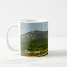 Serbien Mount Rtanj Good Morning Souvenir Tasse