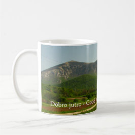 Serbien Mount Rtanj Good Morning Souvenir Tasse