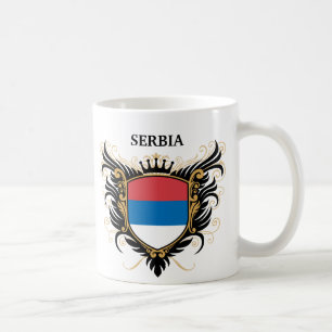 Serbien [personifizieren Sie] Tasse