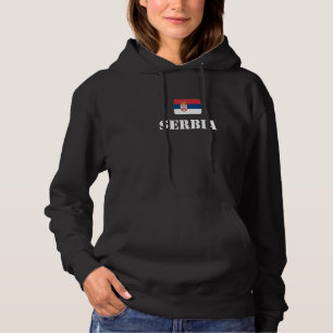 Serbien Serbia Flagge Serbischer Stolz Jugoslawien Hoodie