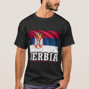 Serbien Serbische Flagge T-Shirt