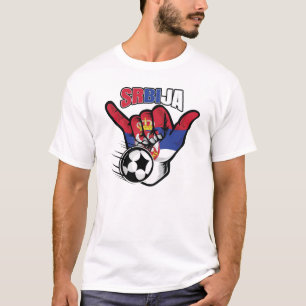 Serbien Soccer T-Shirt