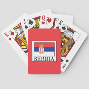 Serbien Spielkarten