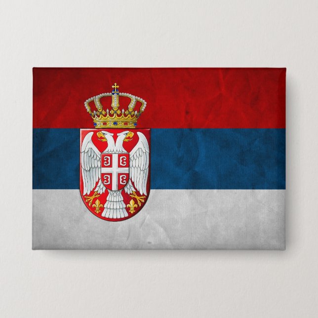 Serbien | Srbija Button (Vorderseite)