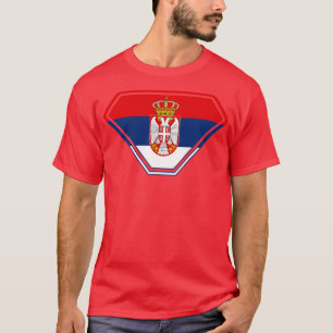 Serbien SuperEmpowered Shield T-Shirt