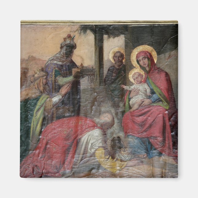 Serbisch-orthodoxe Ikonographie in der Kirche von  Magnet (Vorne)