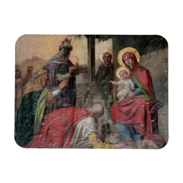 Serbisch-orthodoxe Ikonographie in der Kirche von  Magnet (Horizontal)