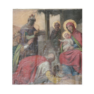 Serbisch-orthodoxe Ikonographie in der Kirche von  Notizblock