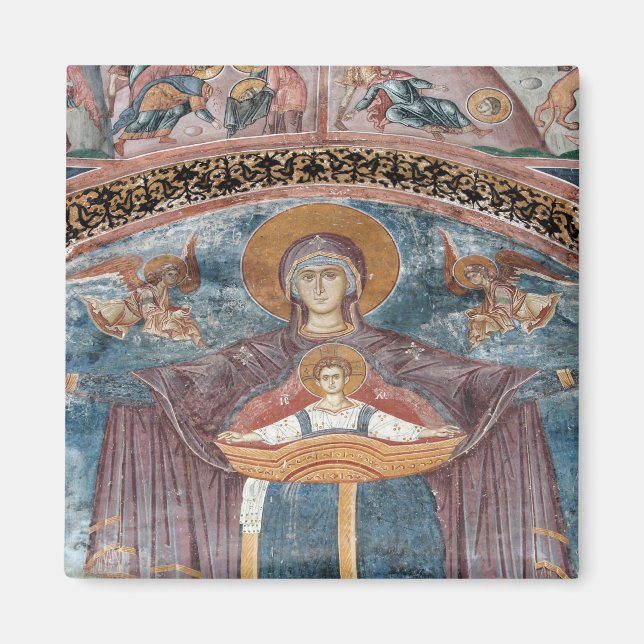 serbisch-orthodoxe Kirche und UNESCO-Standort 2 Magnet (Vorne)