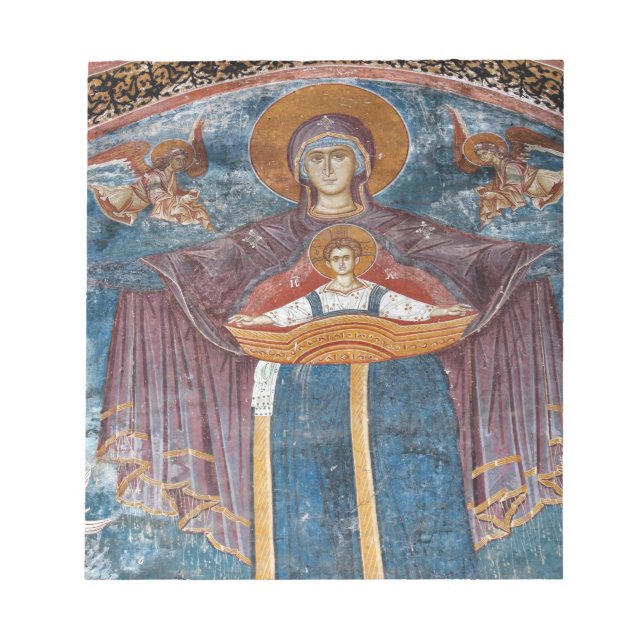 serbisch-orthodoxe Kirche und UNESCO-Standort, Notizblock (Vorderseite)