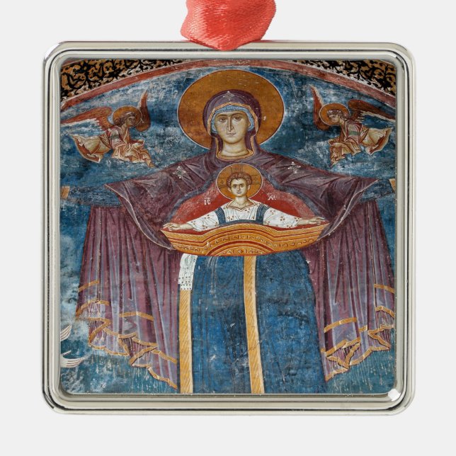 serbisch-orthodoxe Kirche und UNESCO-Standort, Ornament Aus Metall (Vorne)