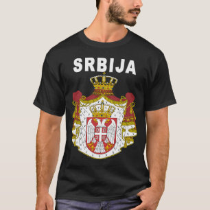 Serbisch Srbija National T-Shirt