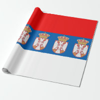 Serbische Flagge