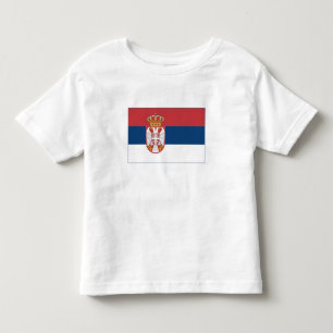 Serbische Flagge Kleinkind T-shirt