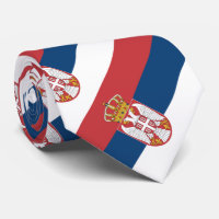 Serbische Flagge