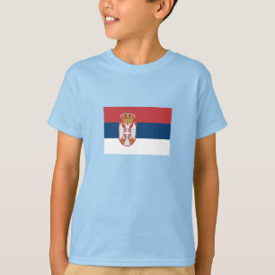 Serbische Flagge T-Shirt