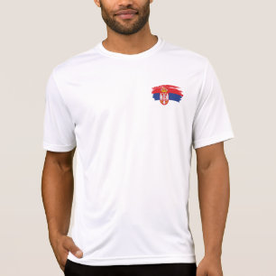 Serbische Flagge T-Shirt