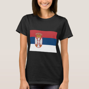 Serbische Flagge T-Shirt