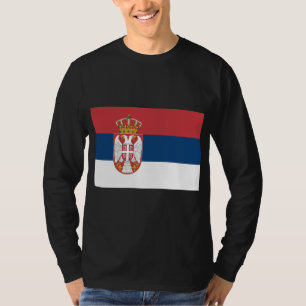 Serbische Flagge T-Shirt