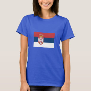 Serbische Flagge T-Shirt