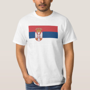 Serbische Flagge T-Shirt