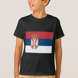 Serbische Flagge T-Shirt