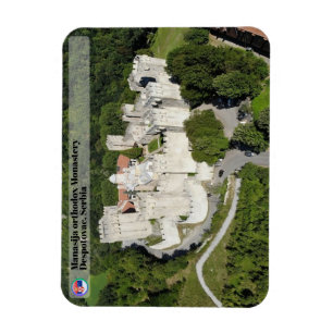 SERBISCHE KLOSTER - Manasija Kloster 3 Magnet