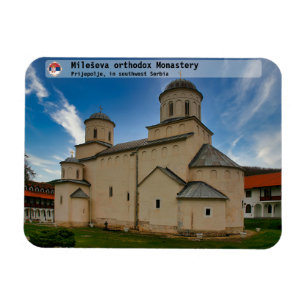 SERBISCHE KLOSTER - Mileševa orthodoxes Kloster Magnet