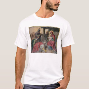 Serbische orthodoxe Ikongraphie in der Kirche von T-Shirt