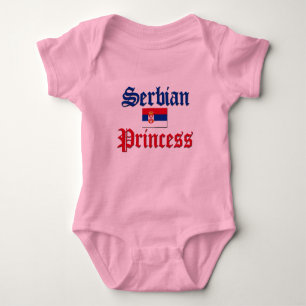 Serbische Prinzessin Baby Strampler