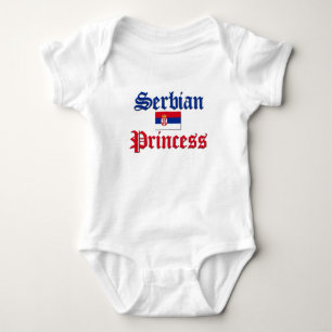 Serbische Prinzessin Baby Strampler