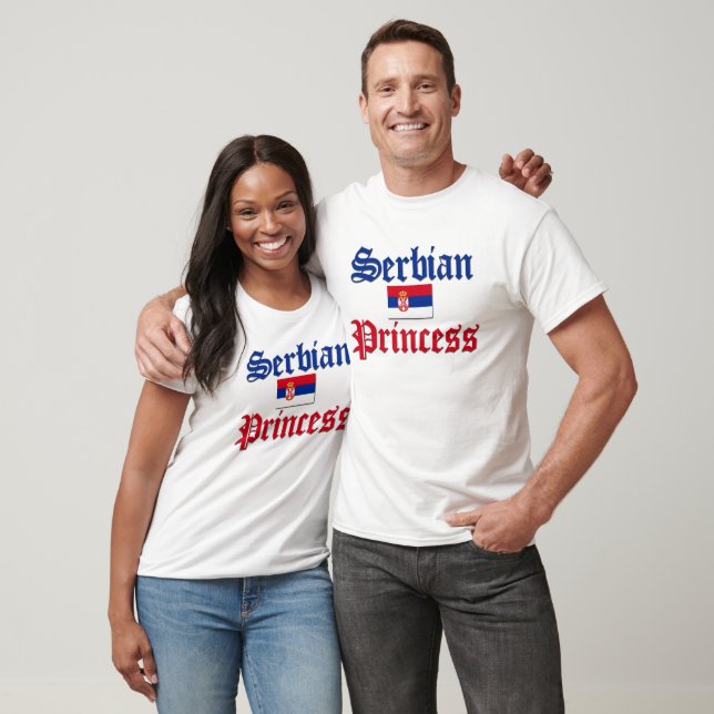 Serbische Prinzessin T-Shirt (Unisex)