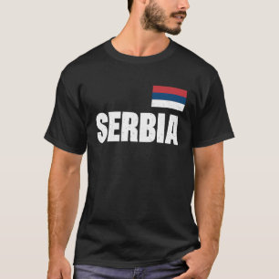 Serbische serbische Flagge T-Shirt