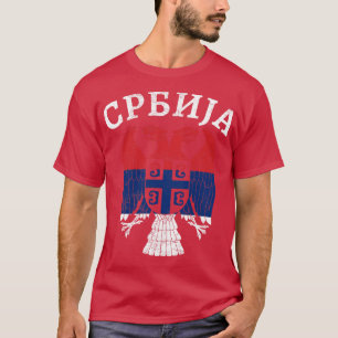 Serbischer Adler Srbija 4 T-Shirt
