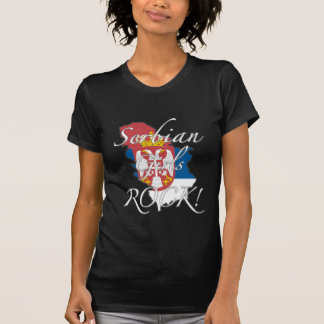Serbischer Mädchen-Felsen! T-Shirt
