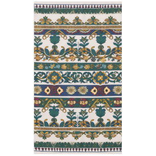 Serbisches ethnisches nahtloses Design 5 60x104 Tischdecke