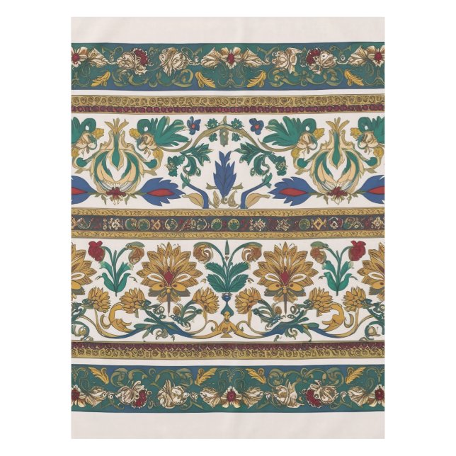 Serbisches ethnisches nahtloses Design 7 Tischdecke (Vorderseite)