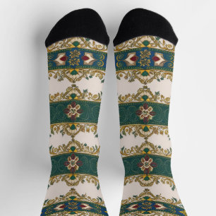 Serbisches Teppichmuster 3 Socken