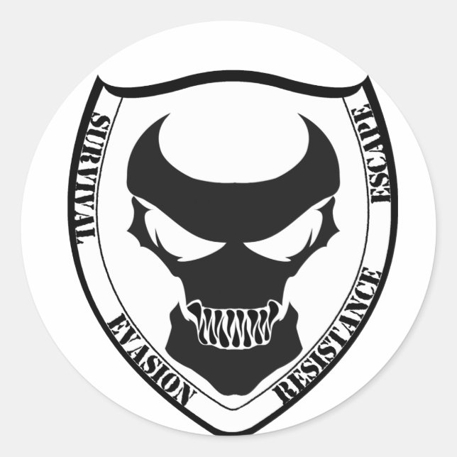 SERE Team-Sticker Runder Aufkleber (Vorderseite)