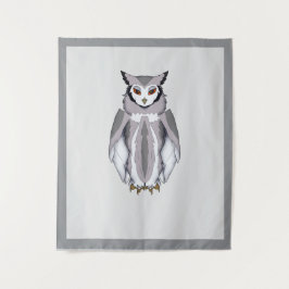 Seren Owl Wall Medium (50" x 60") Tapestry Wandteppich