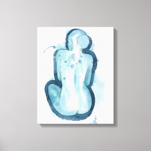 Serena Sketch Leinwanddruck